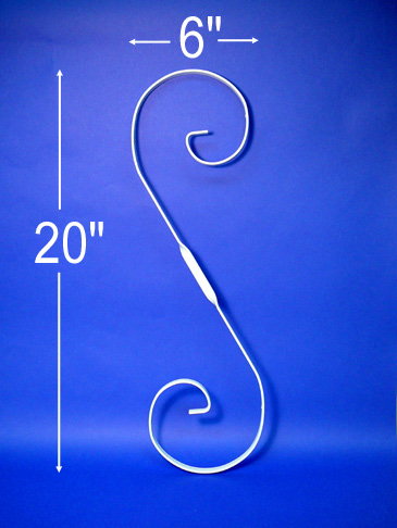 Standard Extruded Post Scroll
